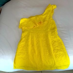 Brand new with tags! Lilly Pulitzer one shoulder dress